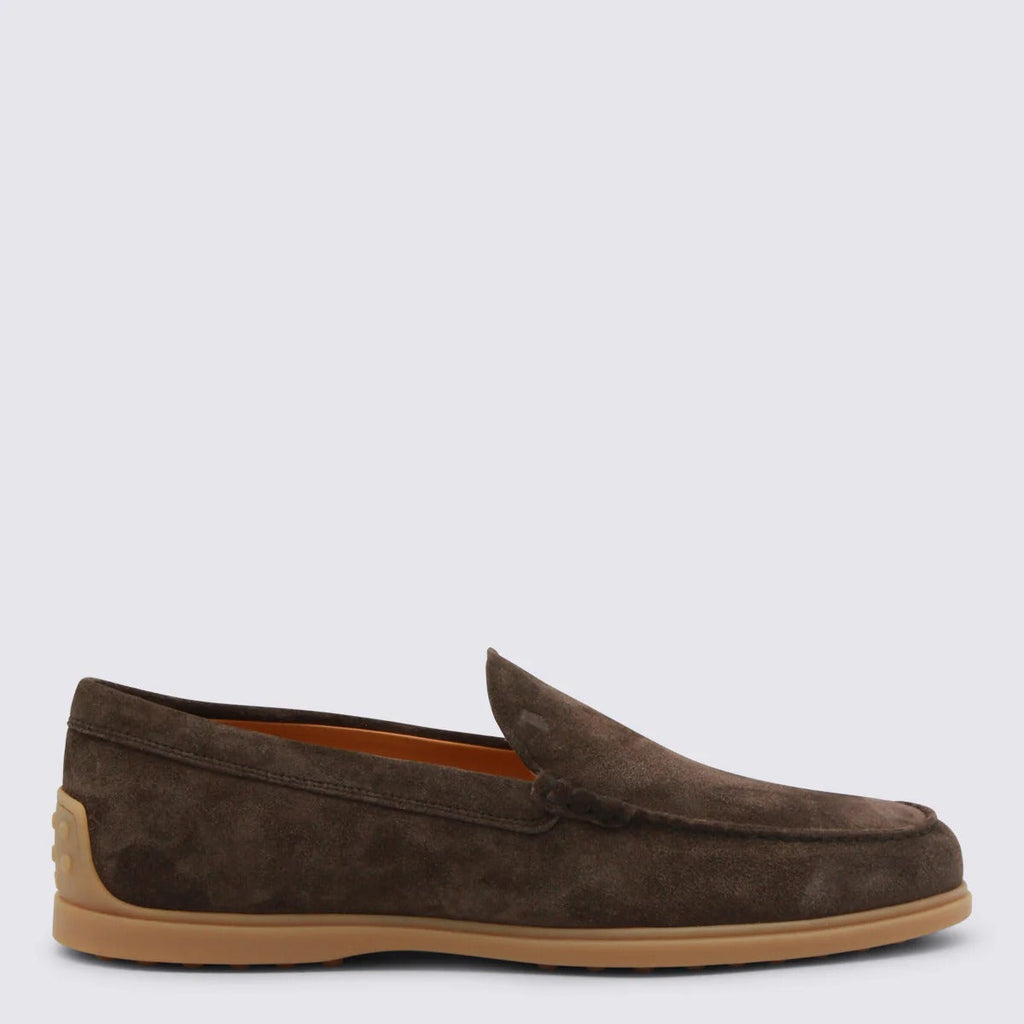 Tod's Suede Leather Loafers