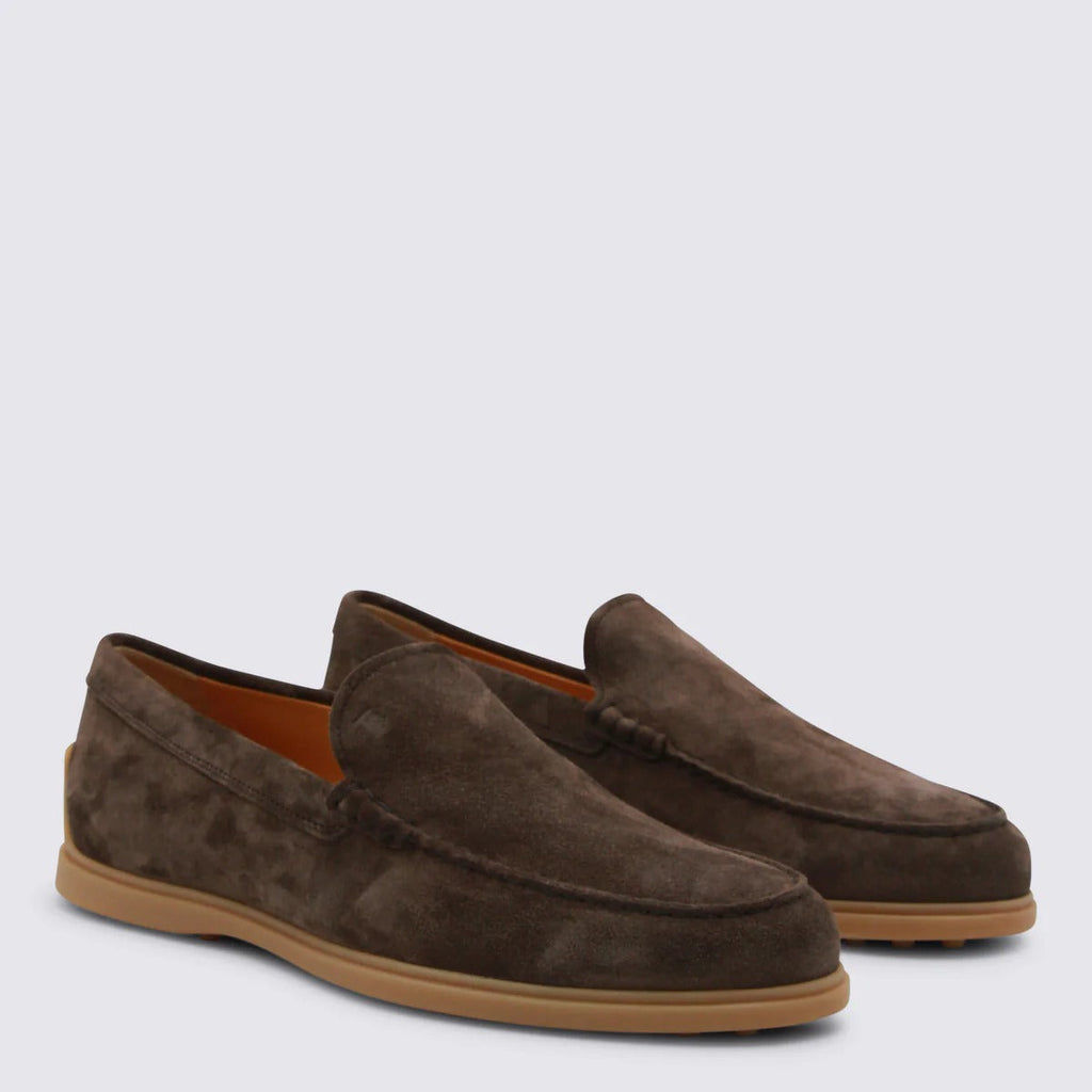 Tod's Suede Leather Loafers