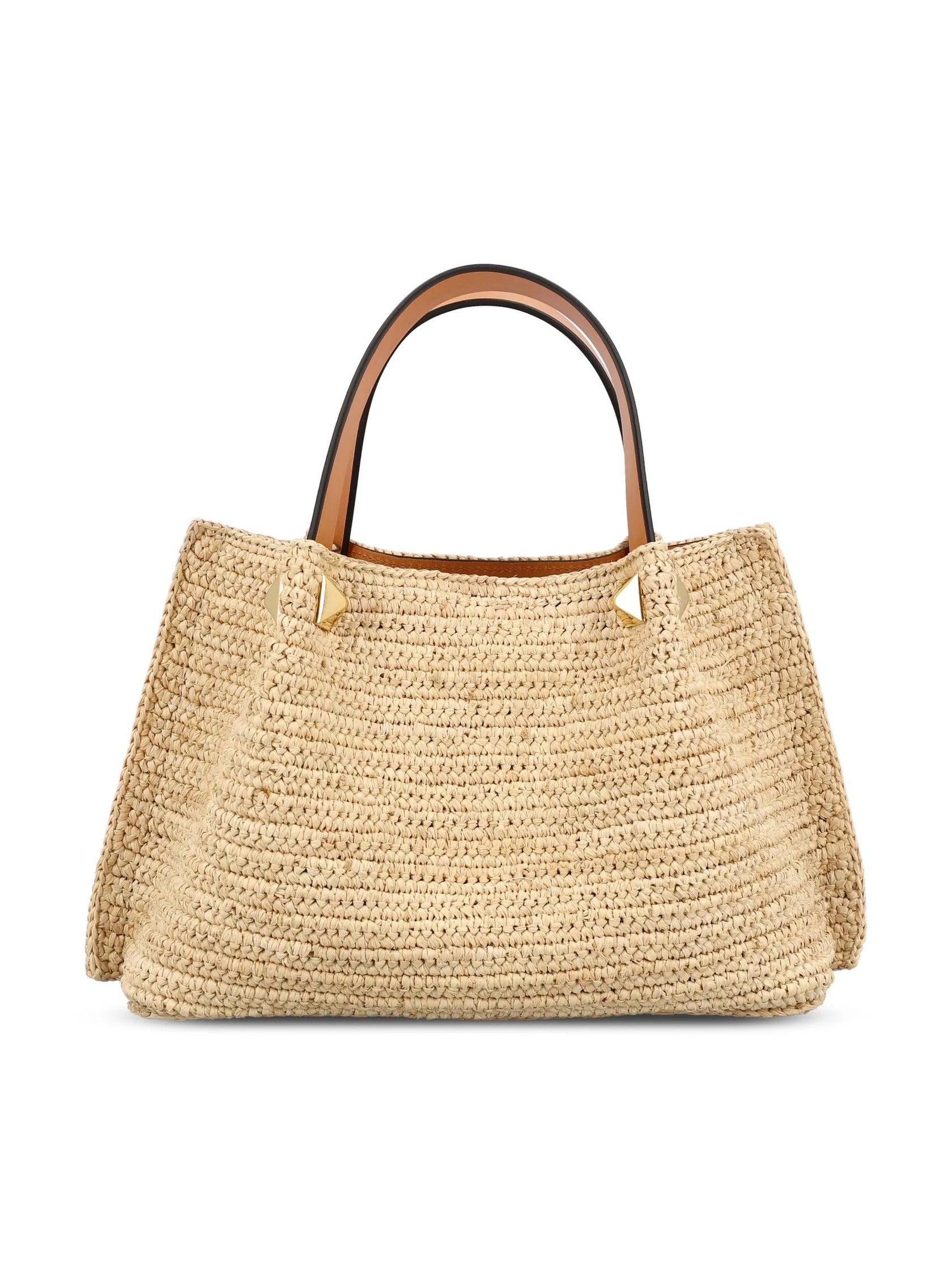 Valentino Garavani Medium Handbag In Raffia