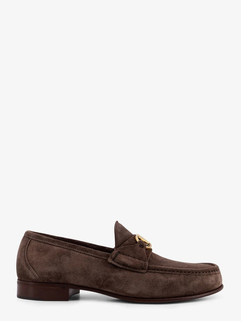 Valentino Garavani "vlogo Signature" Suede Loafers