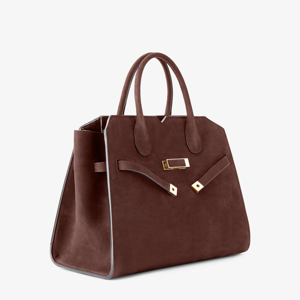 Valextra "milano Senso" Medium Handbag
