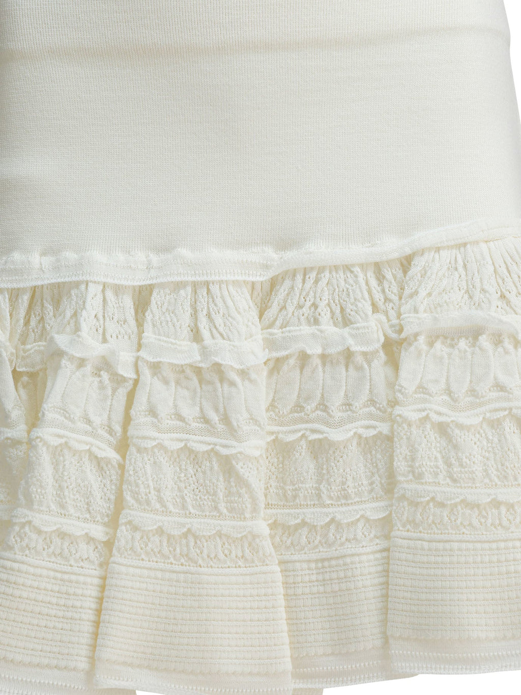 Alaïa Miniskirt With Ruffles