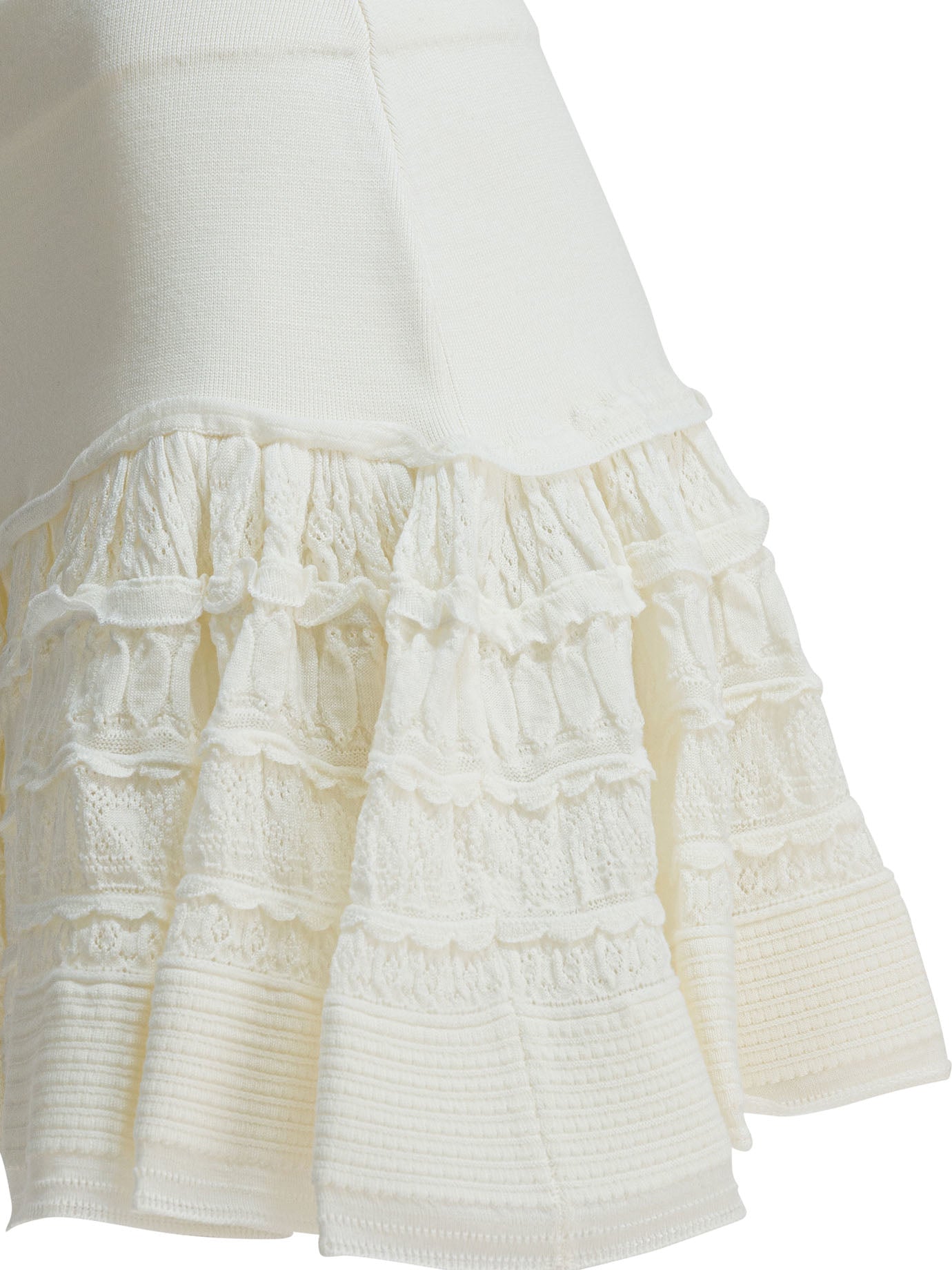 Alaïa Miniskirt With Ruffles