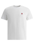 Ami Paris Cotton T-shirt With Logo
