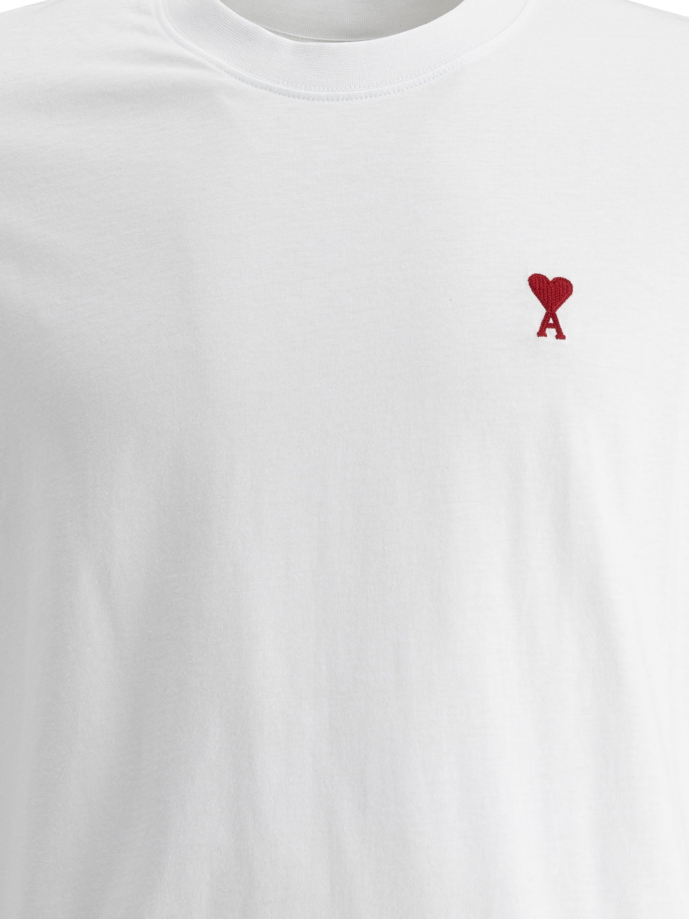 Ami Paris Cotton T-shirt With Logo