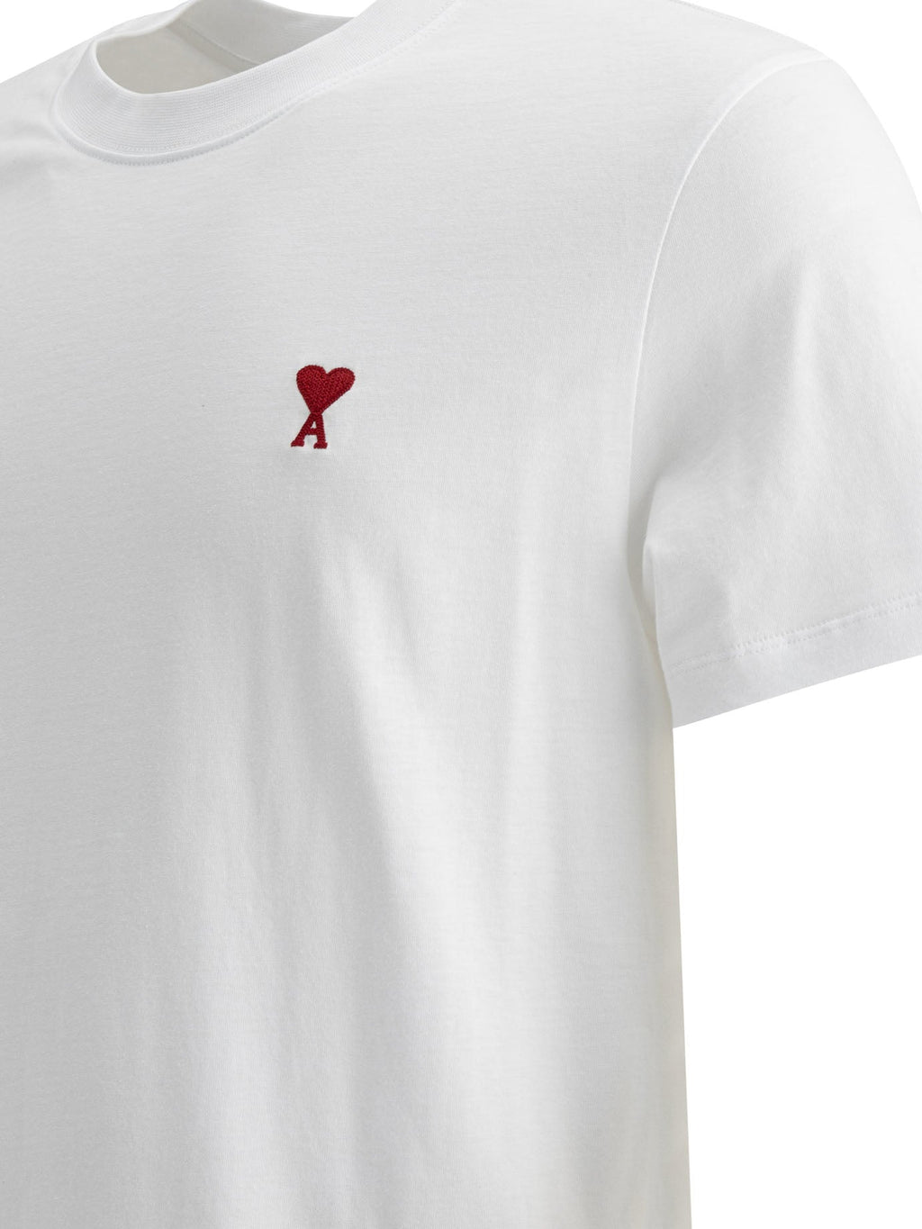 Ami Paris Cotton T-shirt With Logo