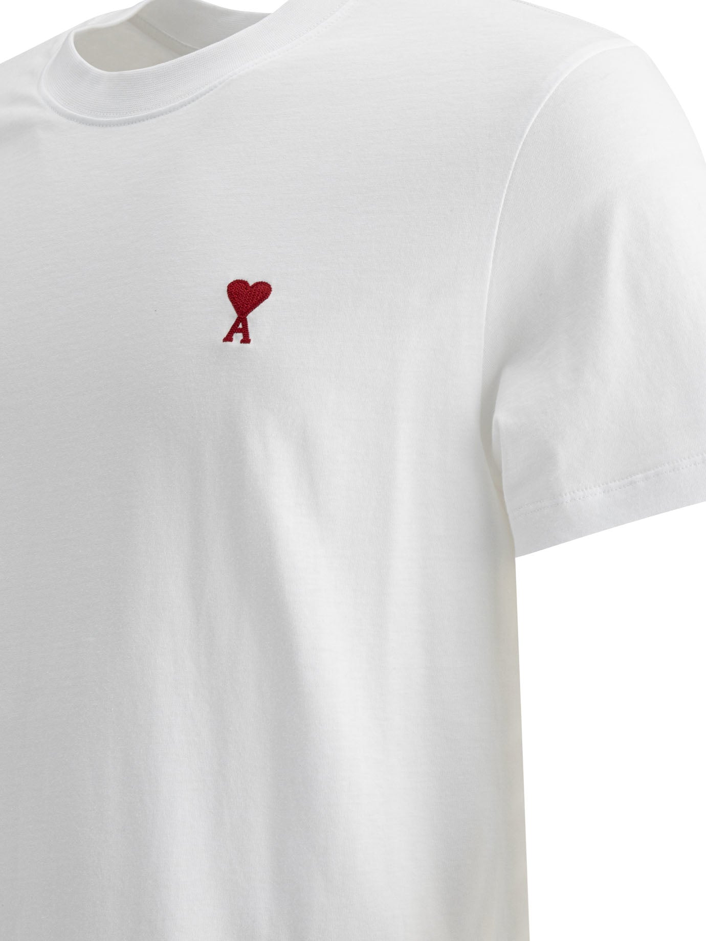 Ami Paris Cotton T-shirt With Logo
