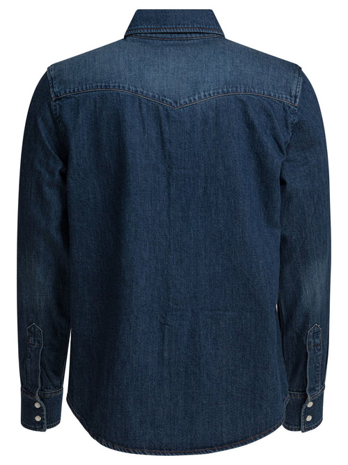 A.p.c. Western Denim Shirt