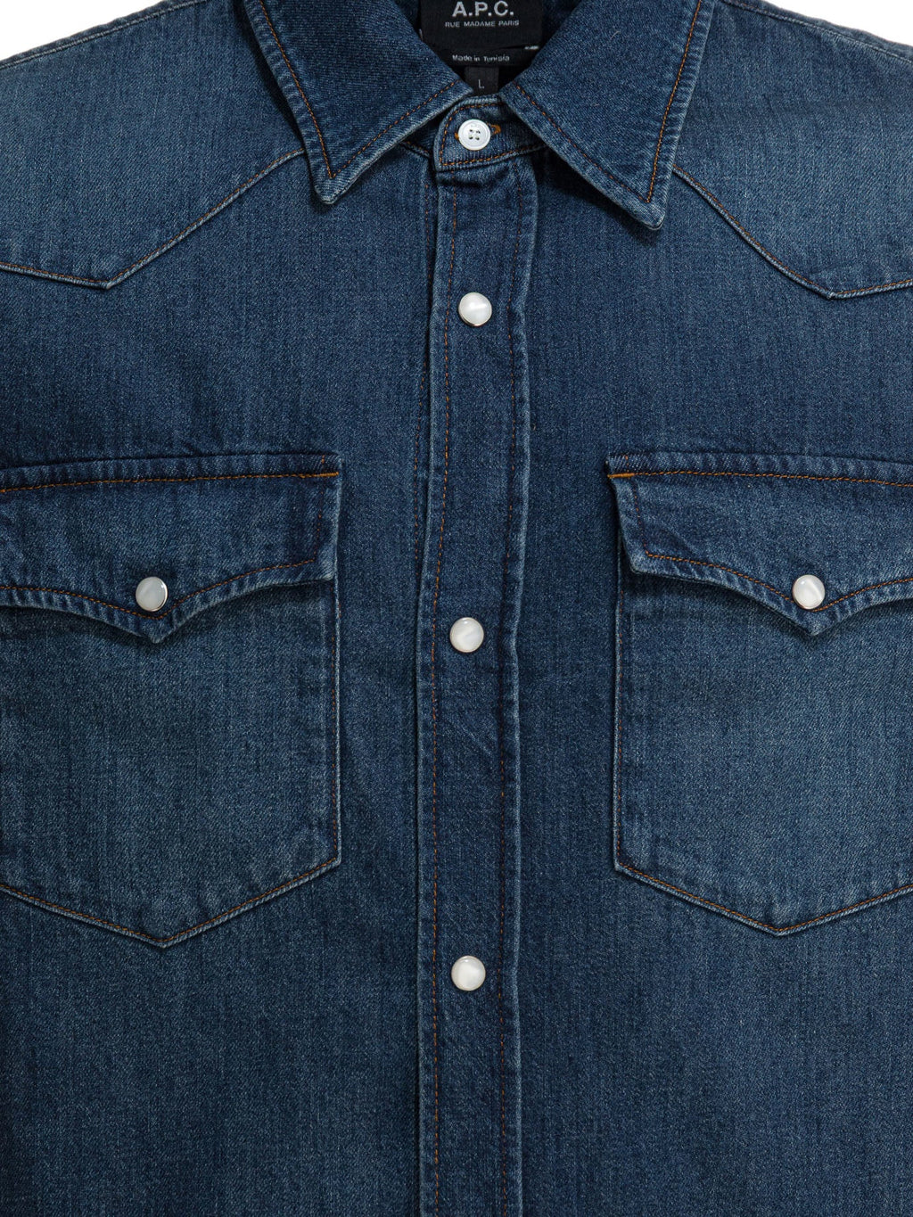 A.p.c. Western Denim Shirt