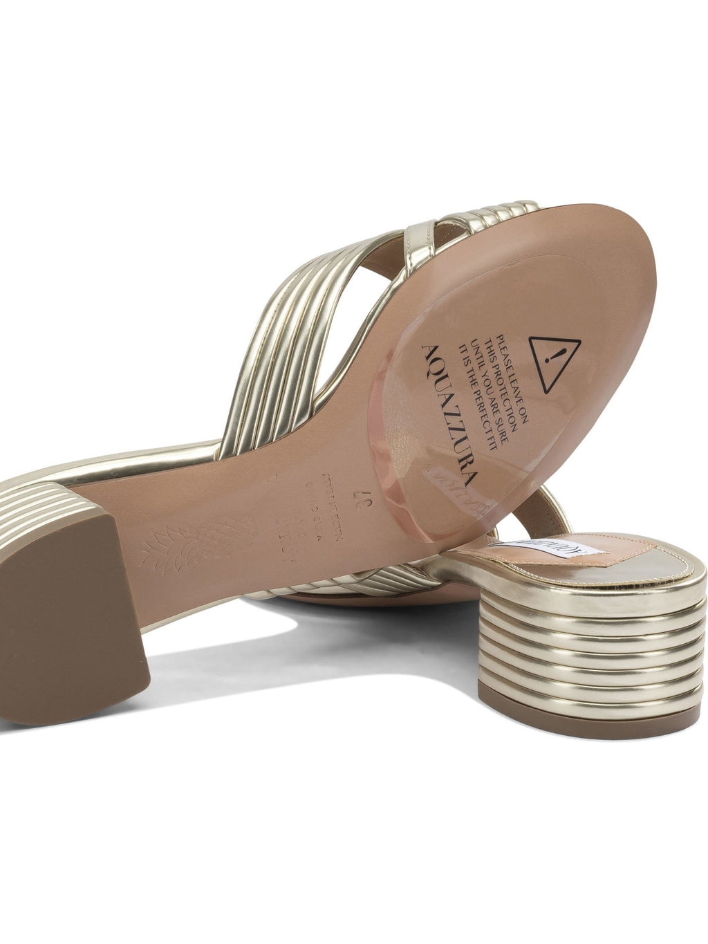 Aquazzura "sundance 35 Mm" Heeled Sandals