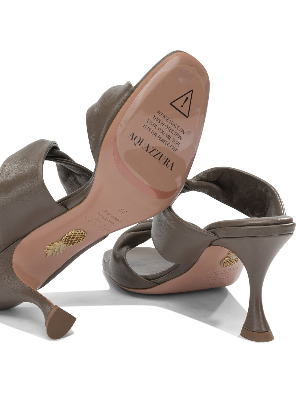 Aquazzura "twist 75mm" Heeled Sandals