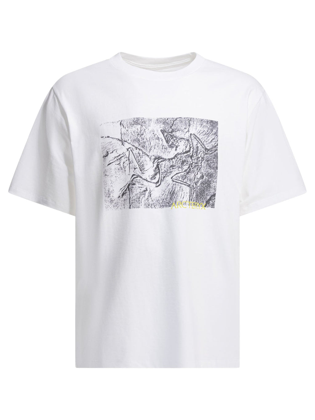Arc'teryx "kragg Cotton Lithographica Ss" Crewneck T-shirt