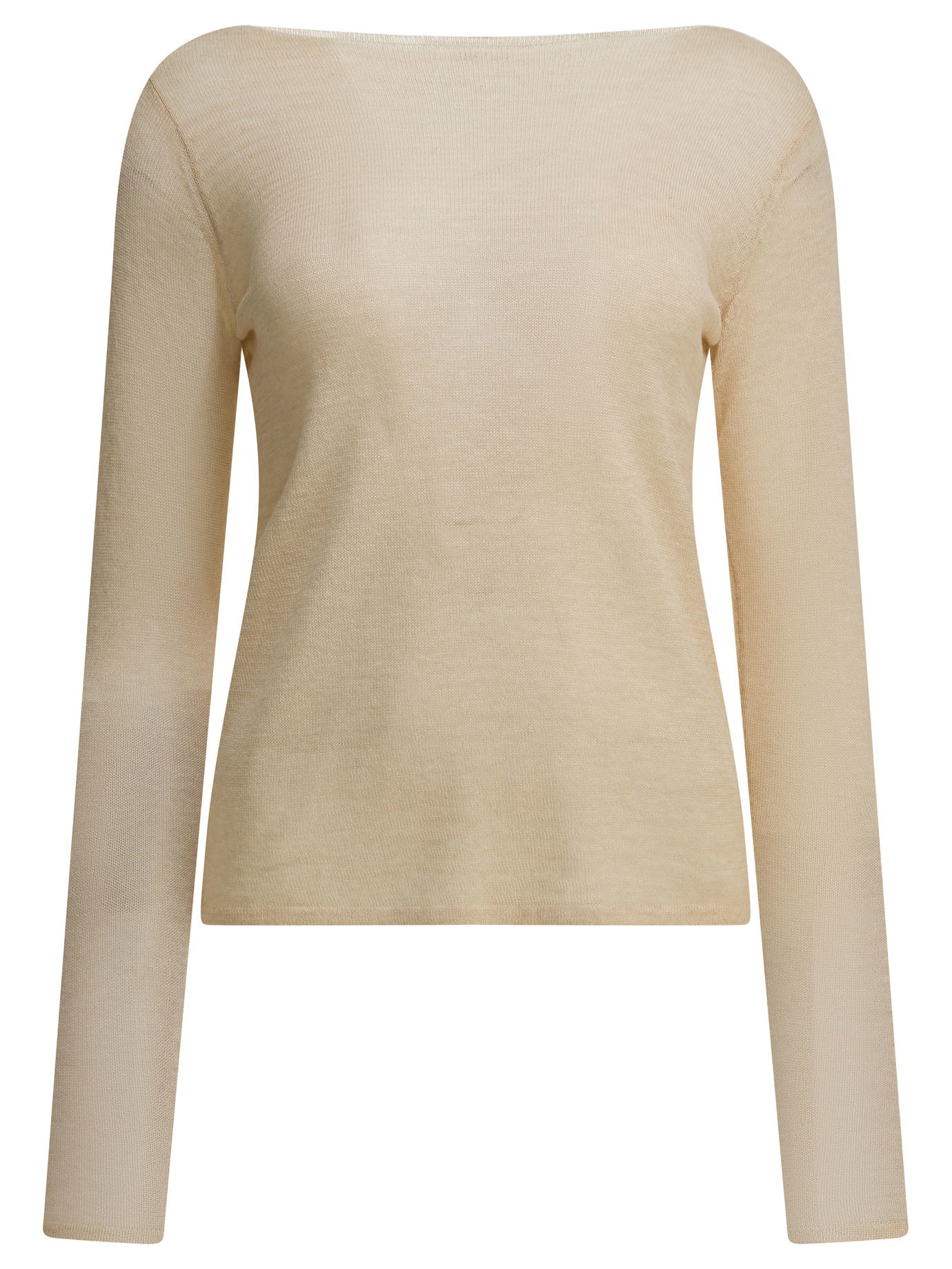 Auralee Cashmere Boat Sweater