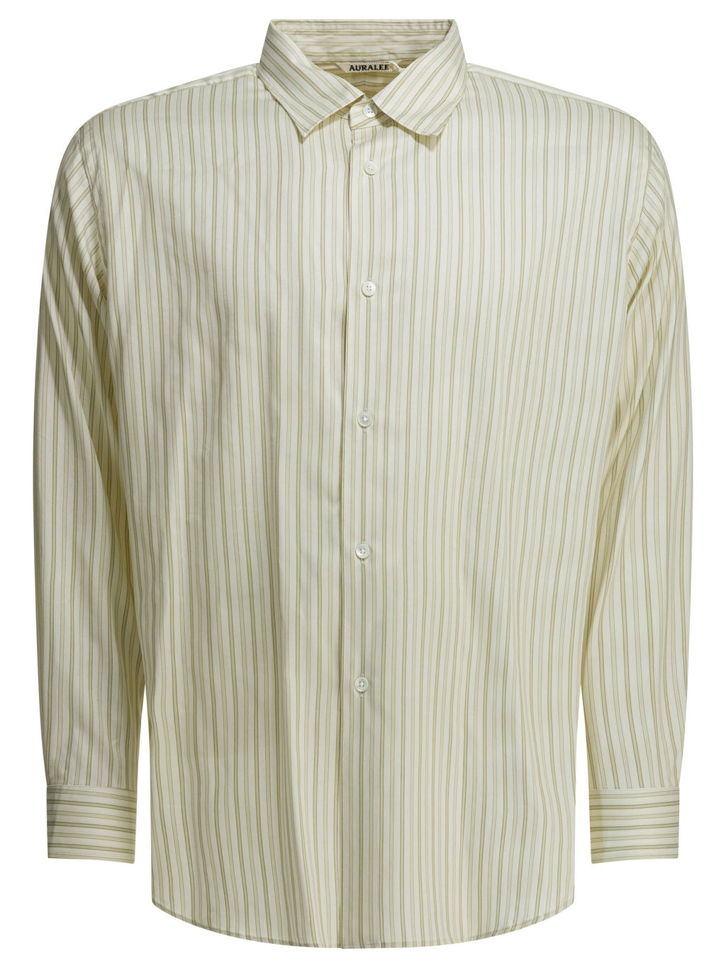 Auralee Casual Striped Shirt