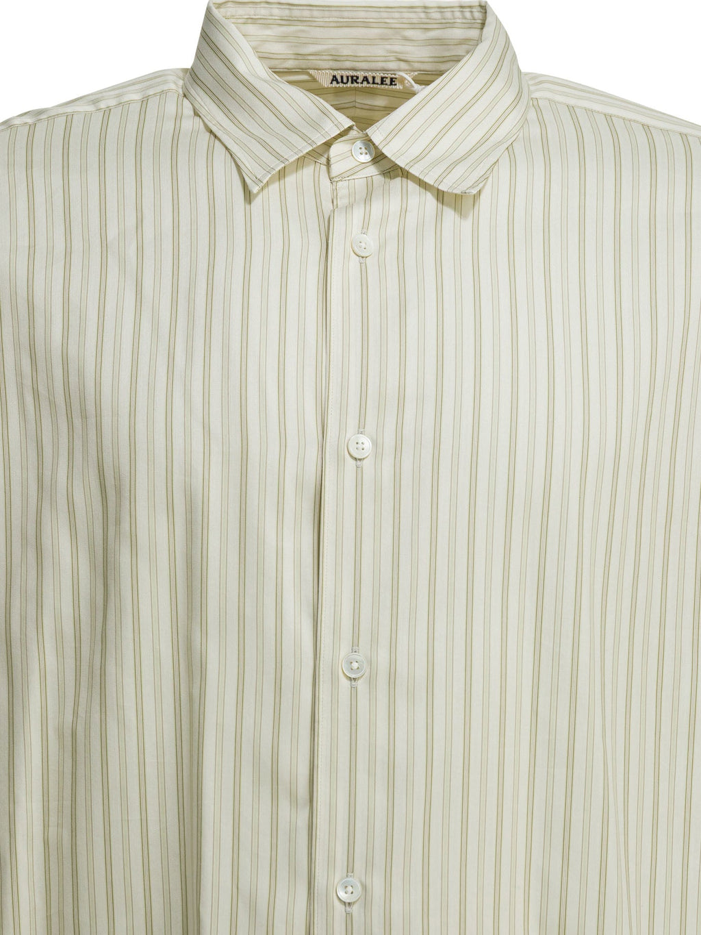 Auralee Casual Striped Shirt