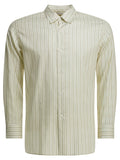 Auralee Casual Striped Shirt