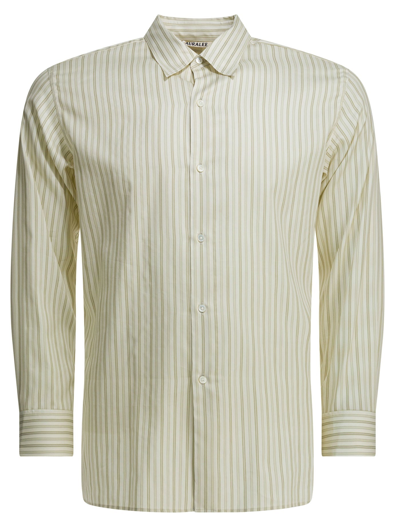 Auralee Casual Striped Shirt