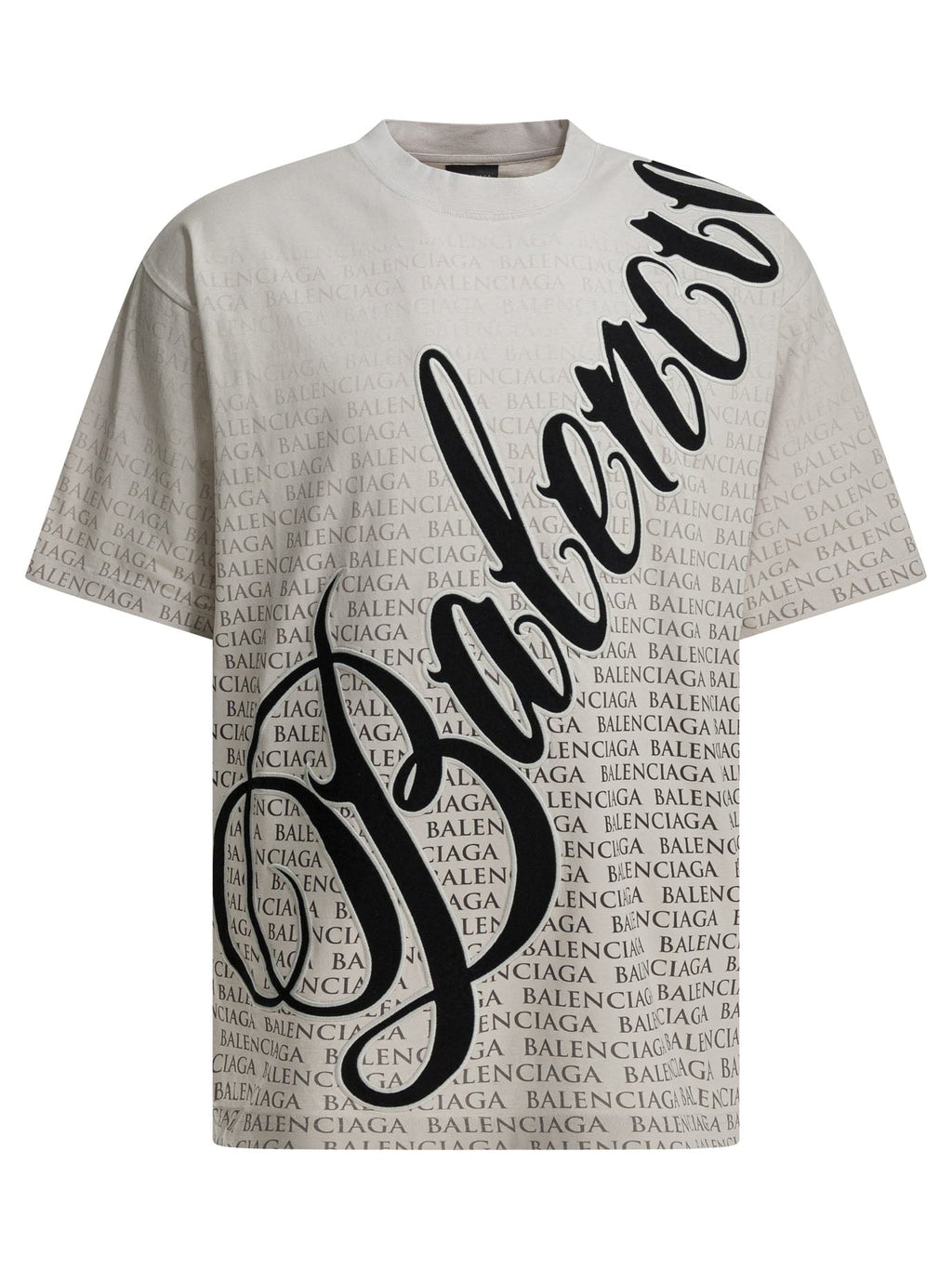 Balenciaga "big B" Crew-neck T-shirt