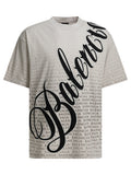 Balenciaga "big B" Crew-neck T-shirt