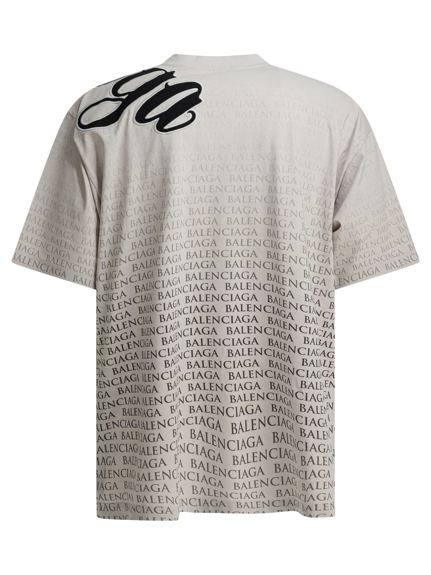 Balenciaga "big B" Crew-neck T-shirt