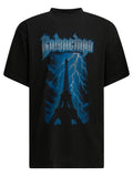Balenciaga "paris Thunderstorm" Crewneck T-shirt