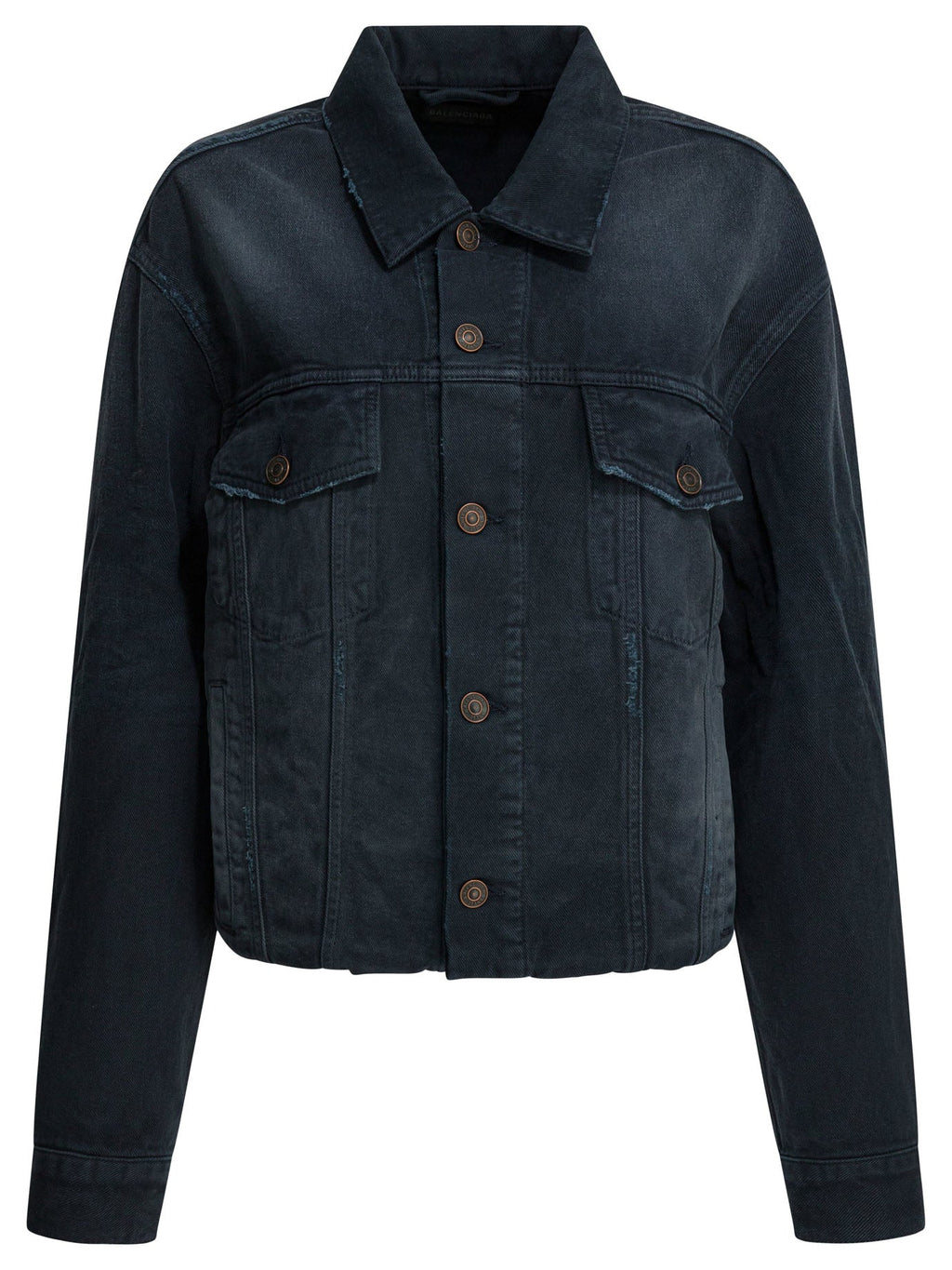 Balenciaga Denim Jacket With Old Effect