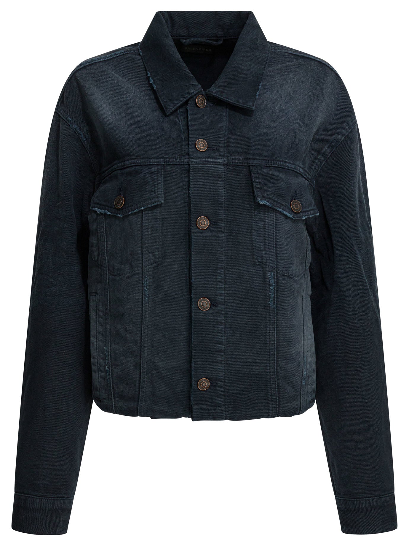 Balenciaga Denim Jacket With Old Effect