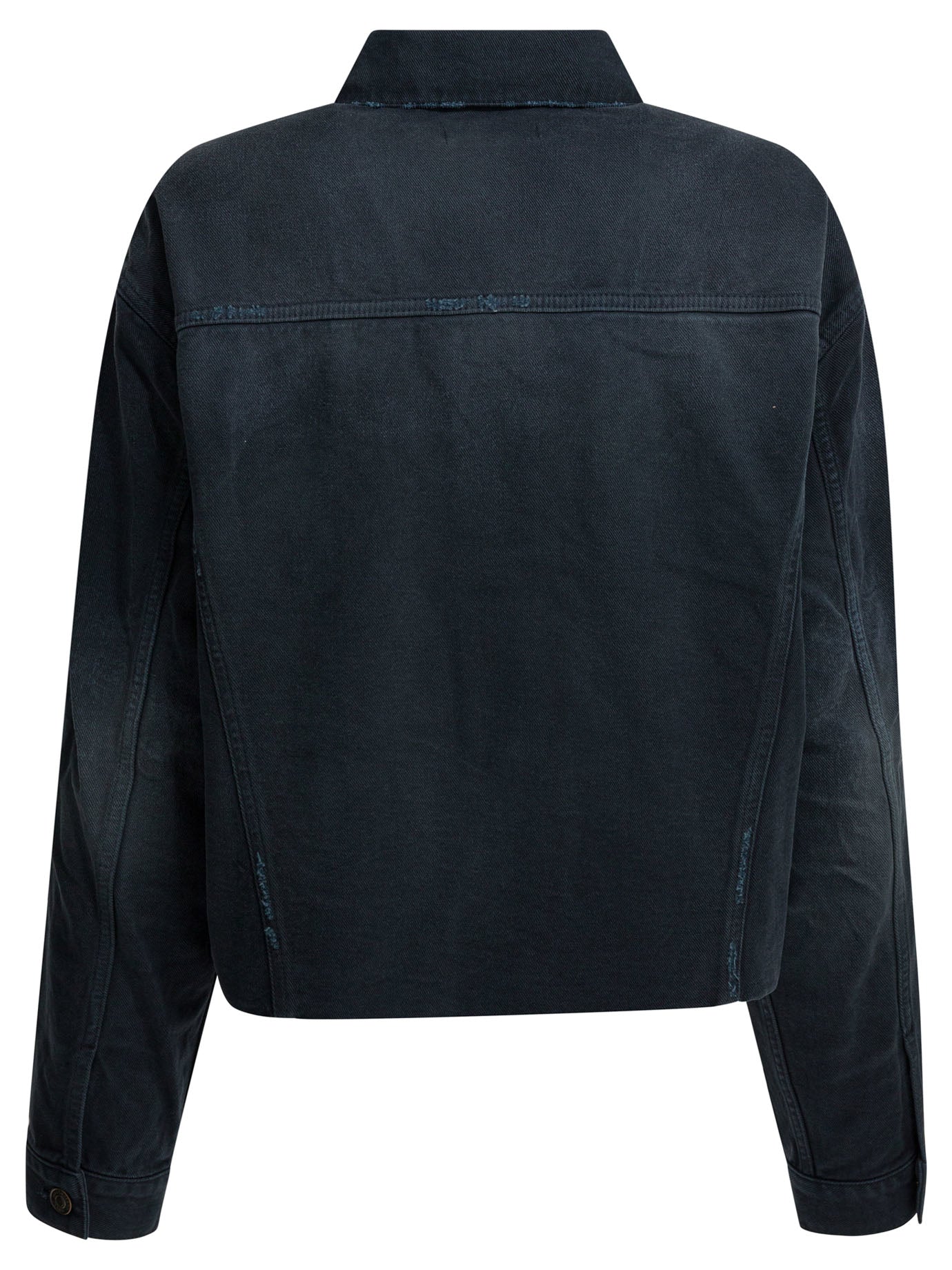 Balenciaga Denim Jacket With Old Effect