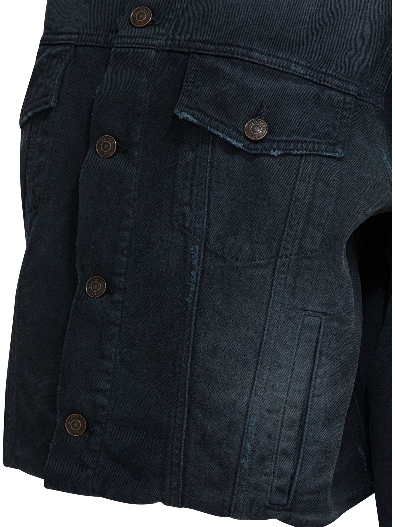 Balenciaga Denim Jacket With Old Effect