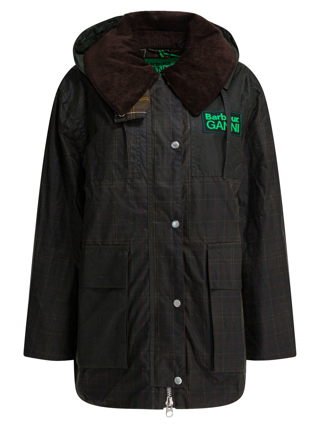 Barbour Barbour X Ganni Waxed Jacket