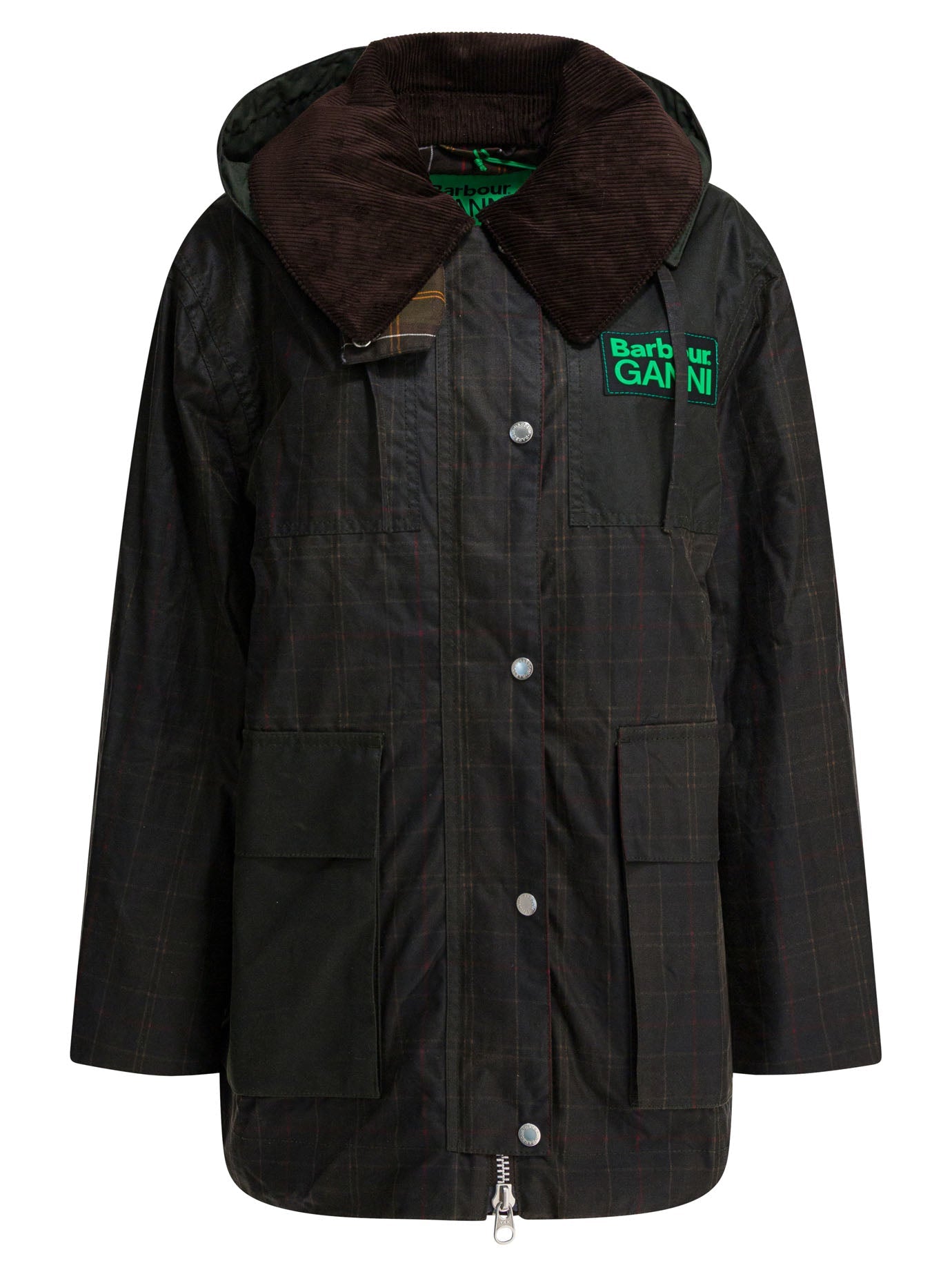 Barbour Barbour X Ganni Waxed Jacket