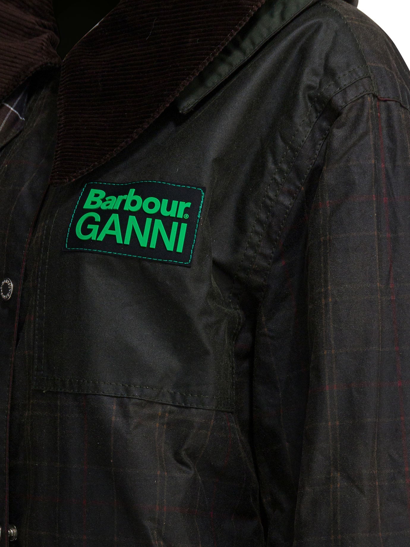 Barbour Barbour X Ganni Waxed Jacket