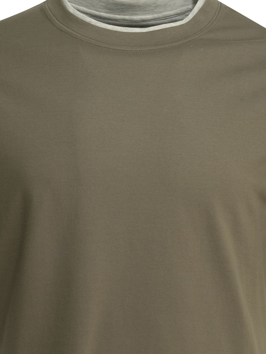 Brunello Cucinelli "faux Layering" Crewneck T-shirt