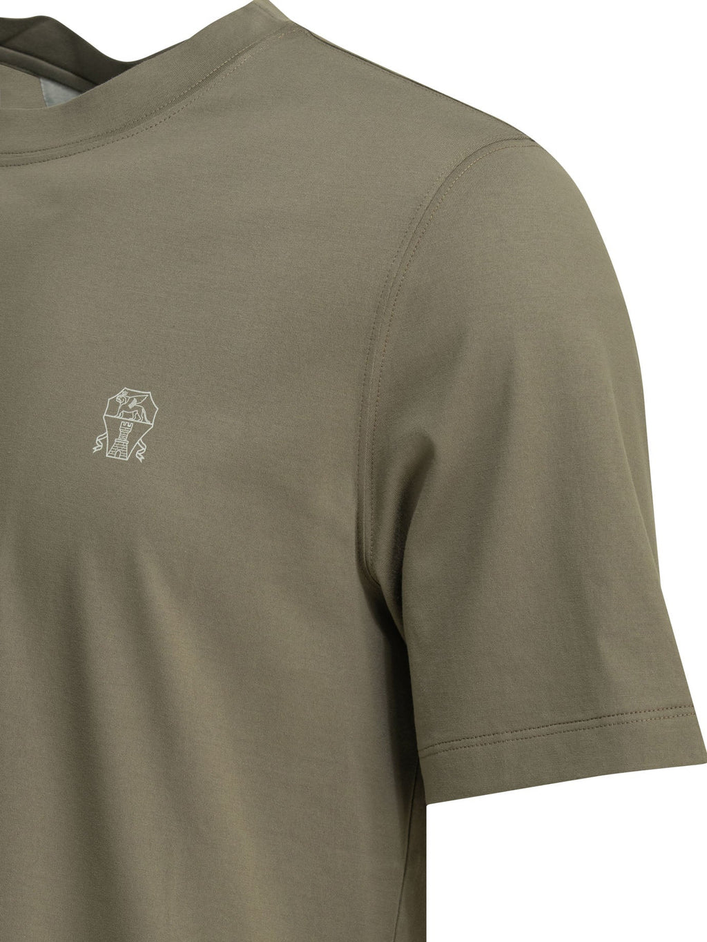 Brunello Cucinelli Crew-neck T-shirt With Logo