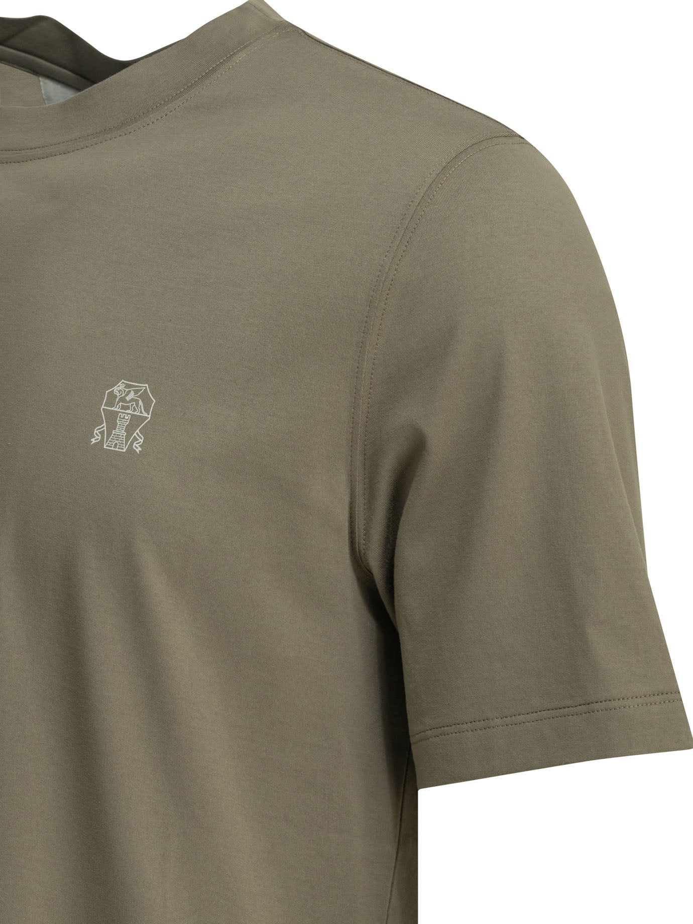 Brunello Cucinelli Crew-neck T-shirt With Logo