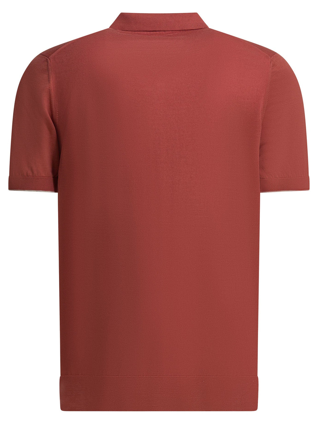 Brunello Cucinelli Cotton Buttonless Polo Shirt