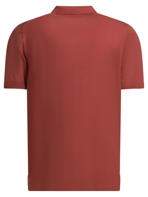 Brunello Cucinelli Cotton Buttonless Polo Shirt