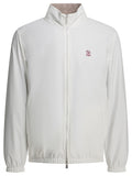 Brunello Cucinelli Reversible Nylon Windbreaker Jacket