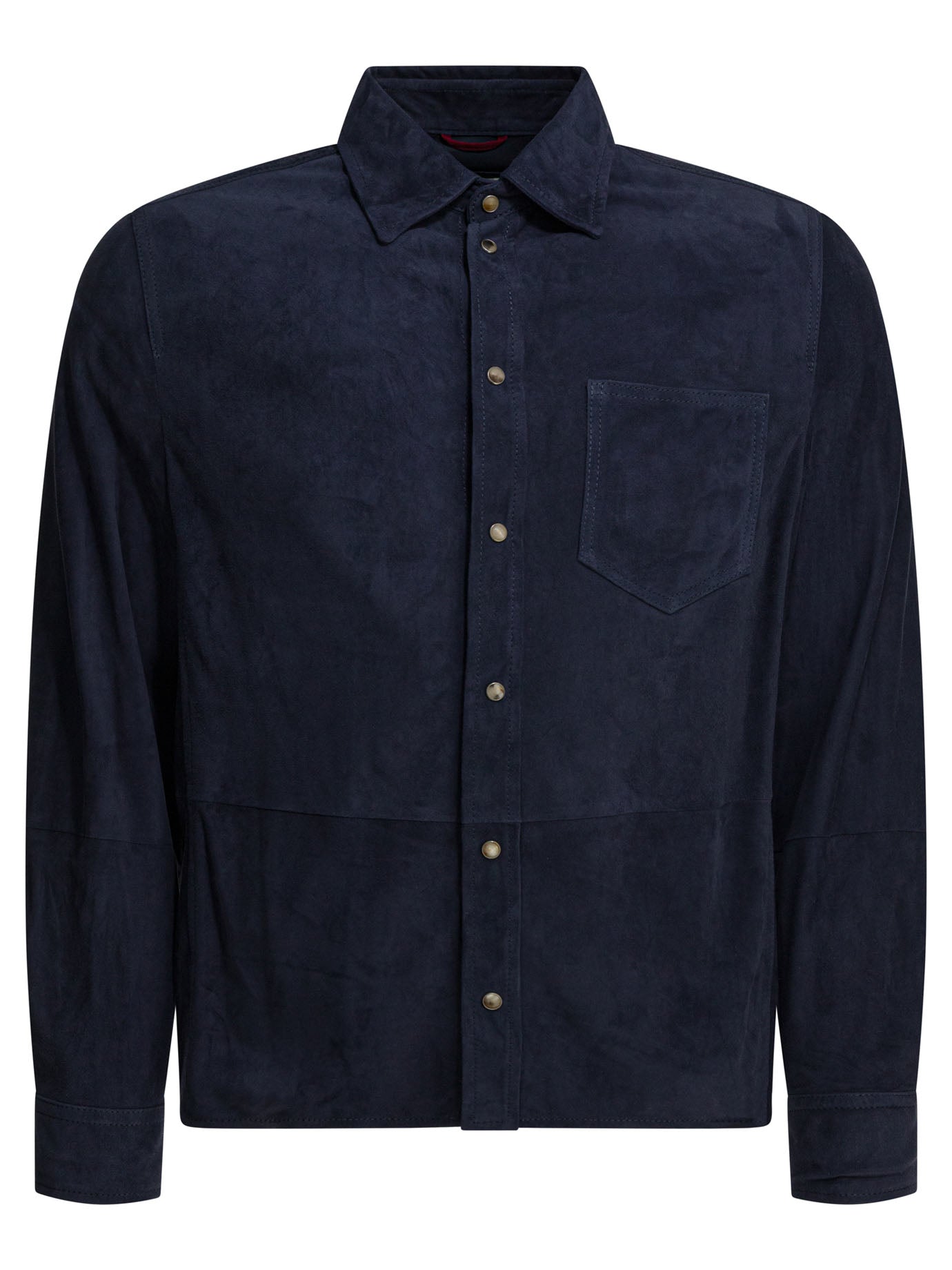 Brunello Cucinelli Suede Overshirt Jacket