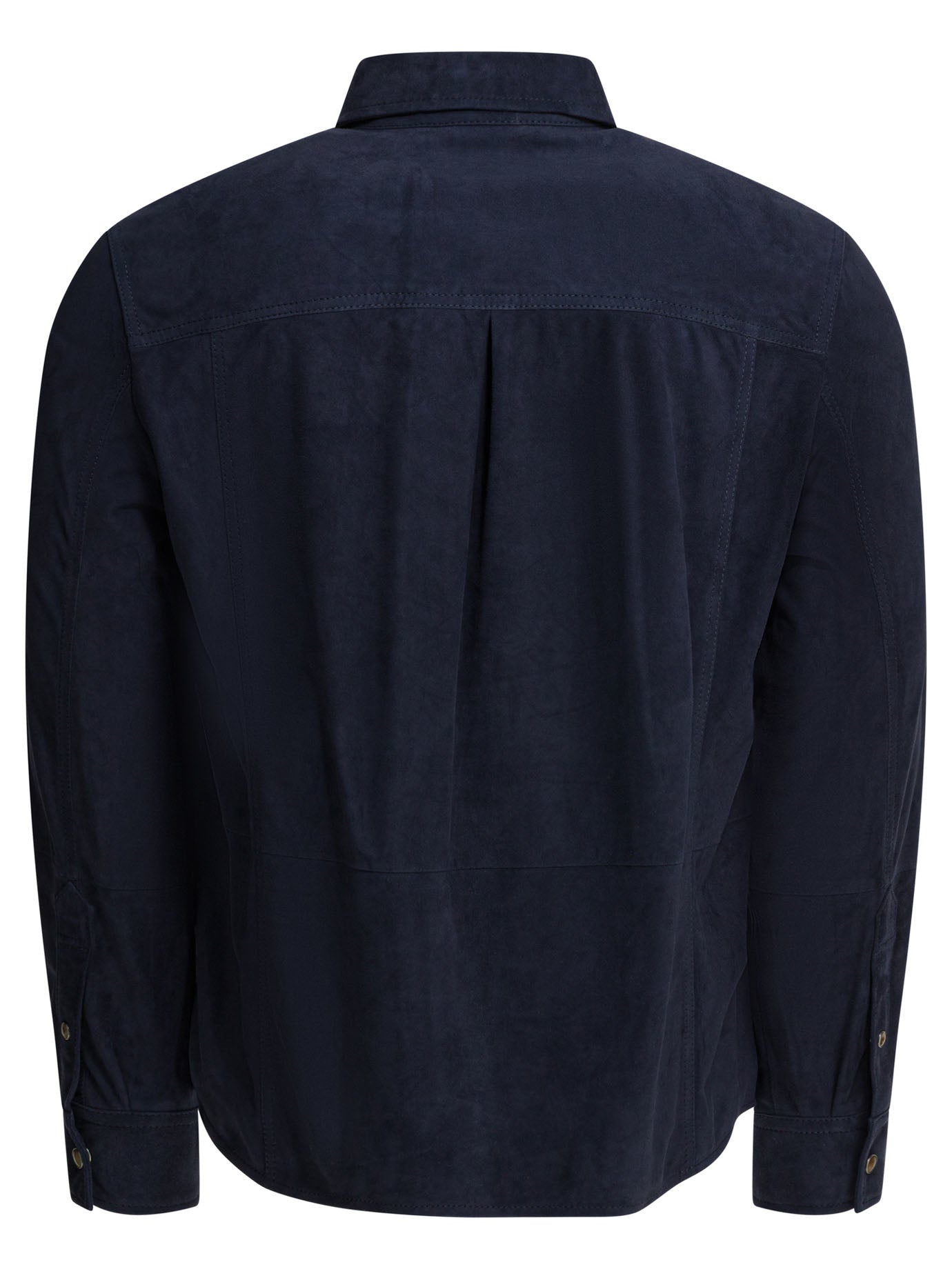 Brunello Cucinelli Suede Overshirt Jacket