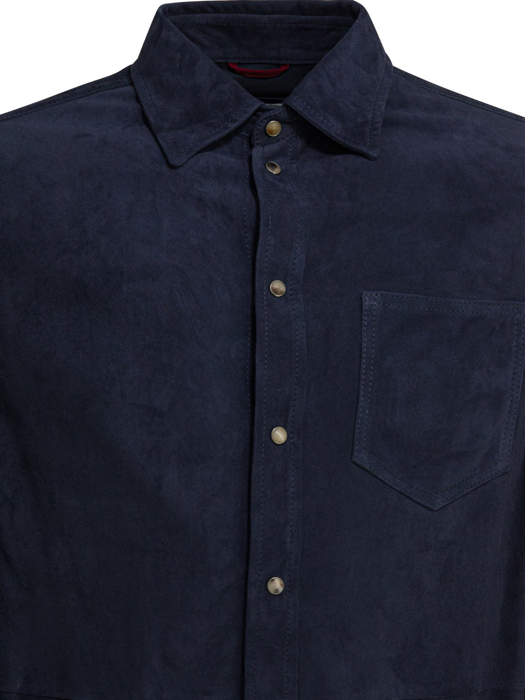 Brunello Cucinelli Suede Overshirt Jacket