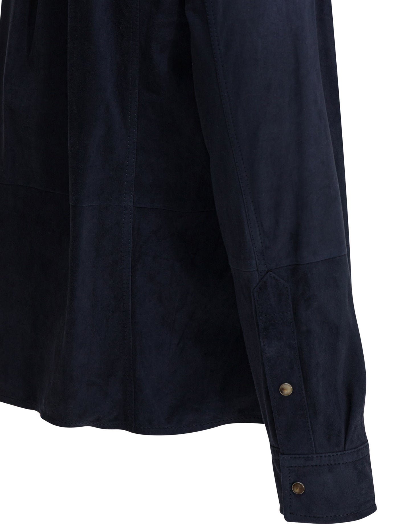 Brunello Cucinelli Suede Overshirt Jacket