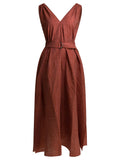 Brunello Cucinelli Long Trapeze Dress