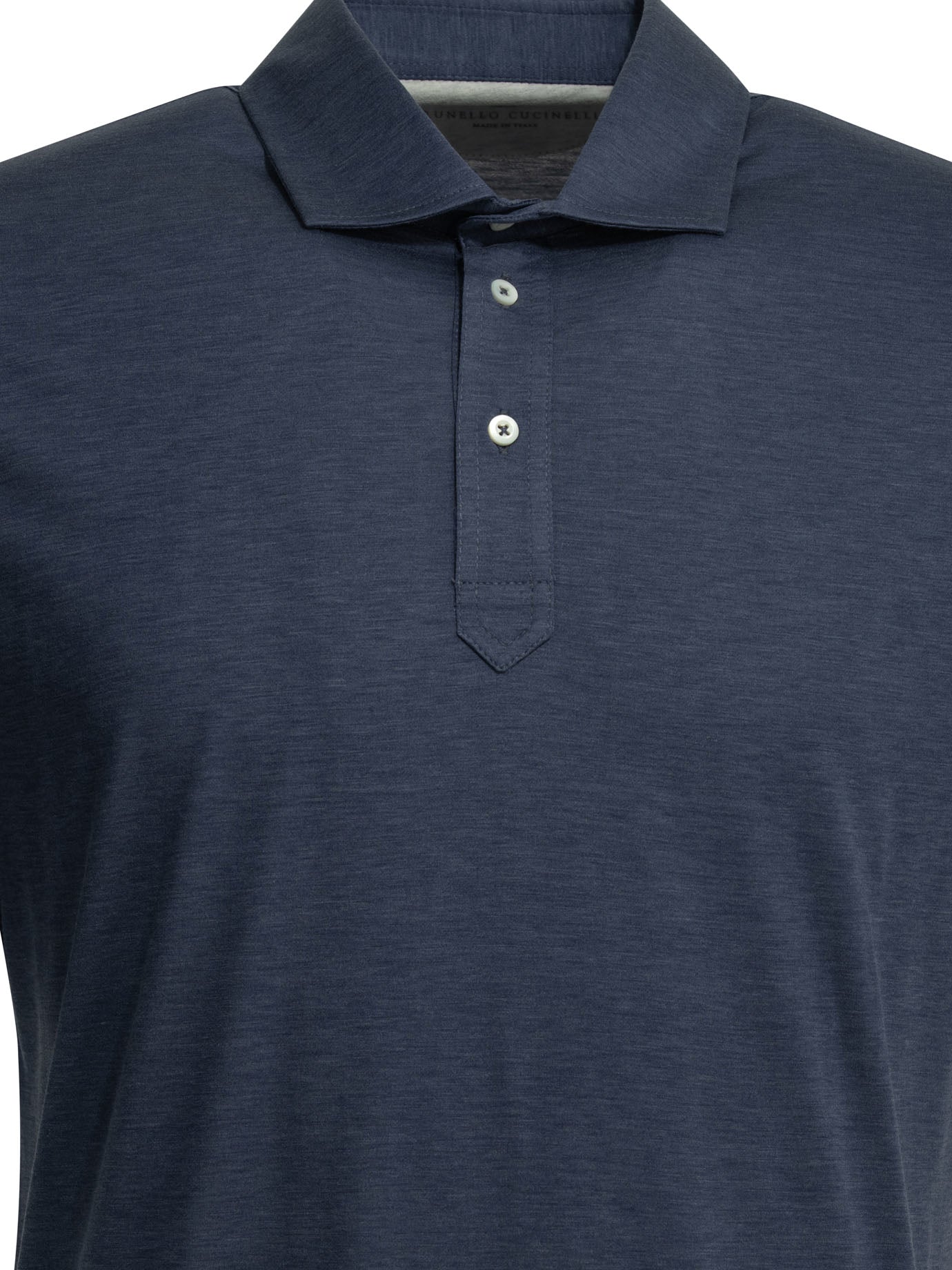 Brunello Cucinelli "faux Layering" Polo Shirt With Buttons