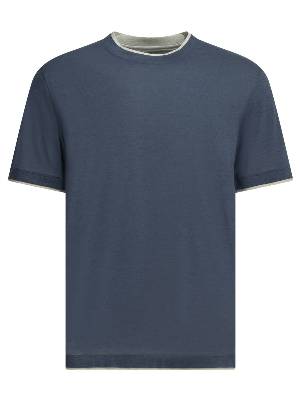 Brunello Cucinelli "faux Layering" Crewneck T-shirt