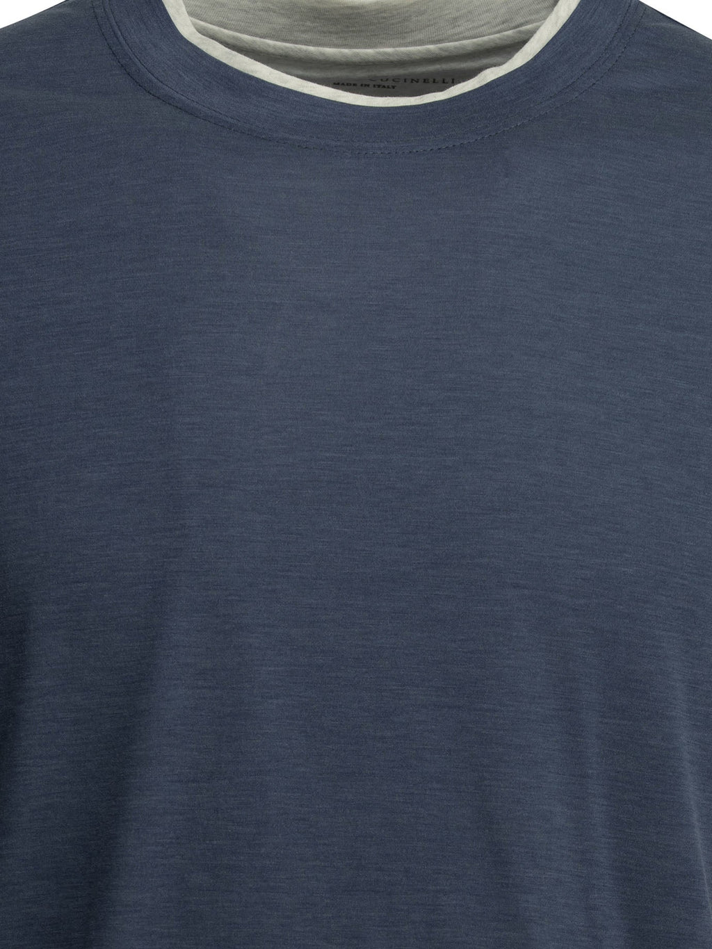 Brunello Cucinelli "faux Layering" Crewneck T-shirt