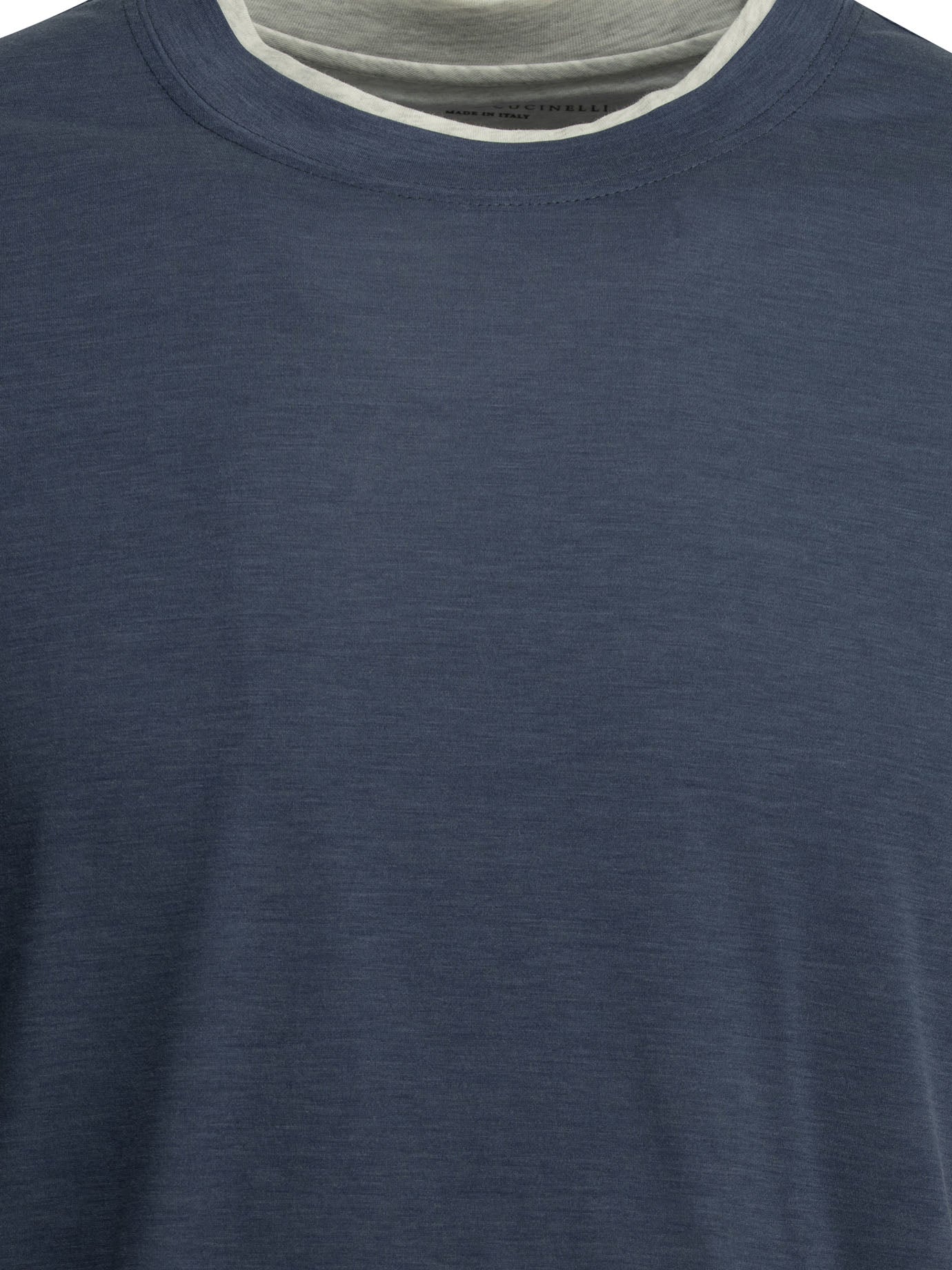 Brunello Cucinelli "faux Layering" Crewneck T-shirt
