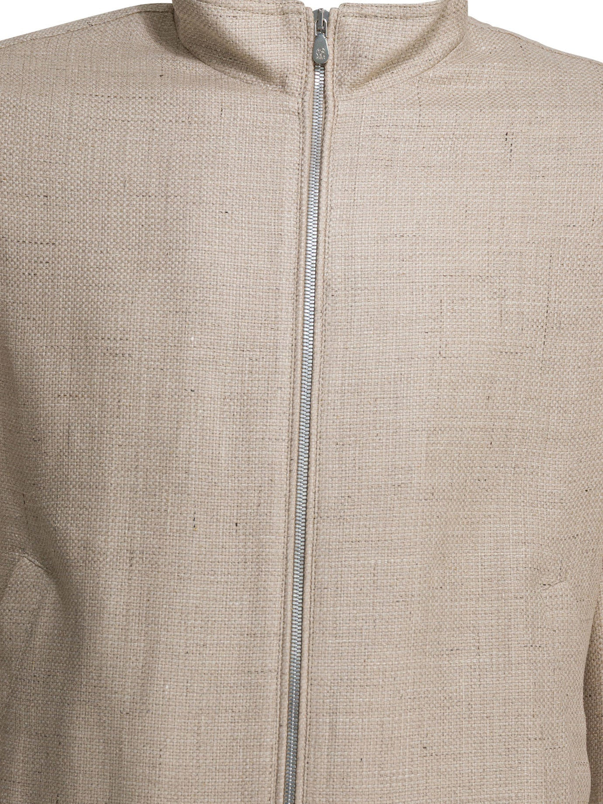 Brunello Cucinelli Silk Linen And Wool Hopsack Jacket