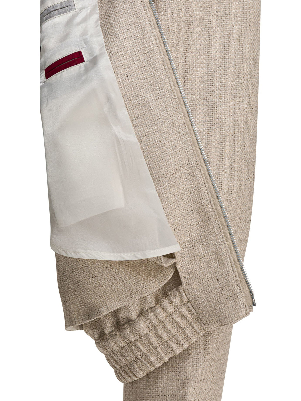 Brunello Cucinelli Silk Linen And Wool Hopsack Jacket