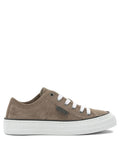 Brunello Cucinelli "shiny Tab" Low Sneakers